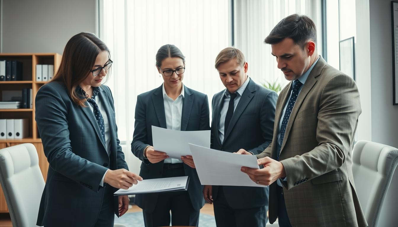 Business contract documents